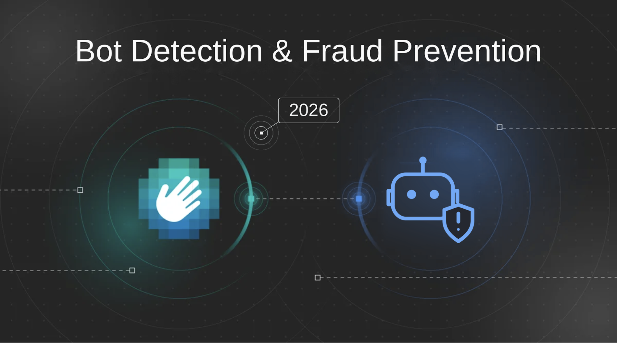 Bot Detection and Fraud Prevention 2026, with hCaptcha and a bot-security illustration.